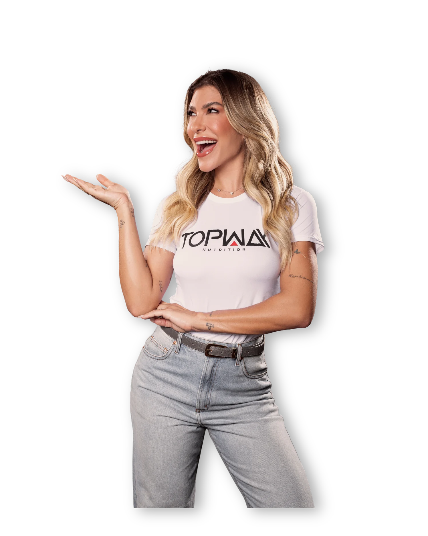 Creator vestindo camiseta Topway